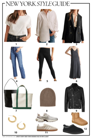What Every New York Woman Has in Her Closet Items 1-12