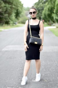 zara-chanel-tankdress-choker