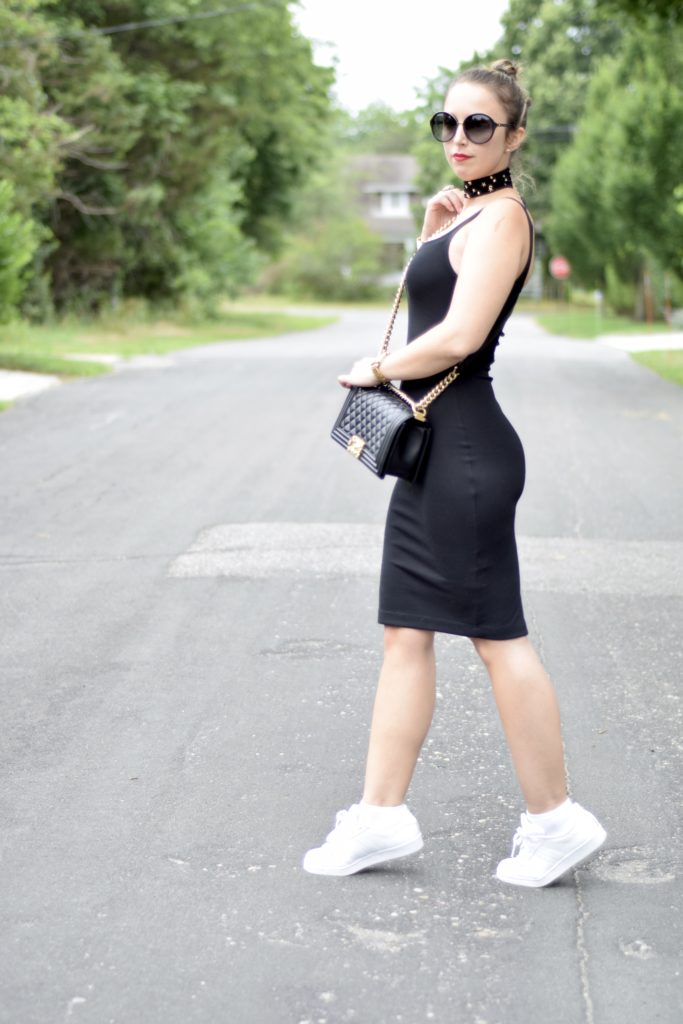 black dress-fashion-summer