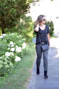 star t-shirt- skinny jeans-j brand-chanel