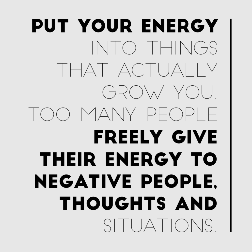 positive energy