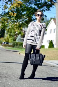 outfit-dvf-fur-sweater-coated-leggings