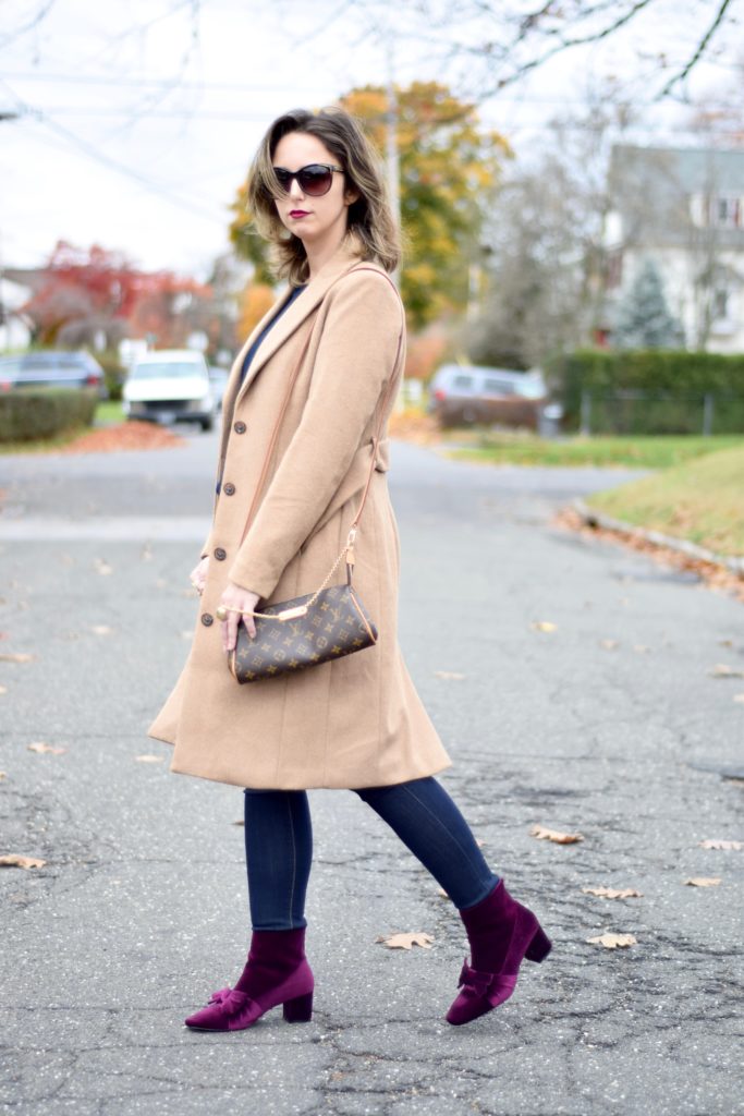 asos-velvet-booties-camel-coat-louis-vuitton