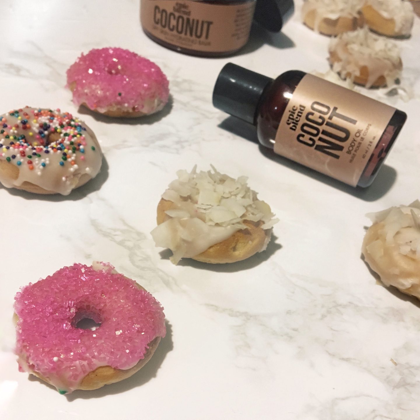 mini donuts-epic blend-natural skincare
