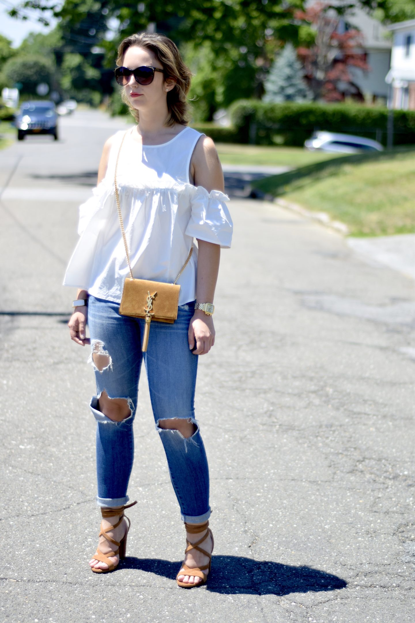 shein-cold shoulder-outfit-style-show some skin