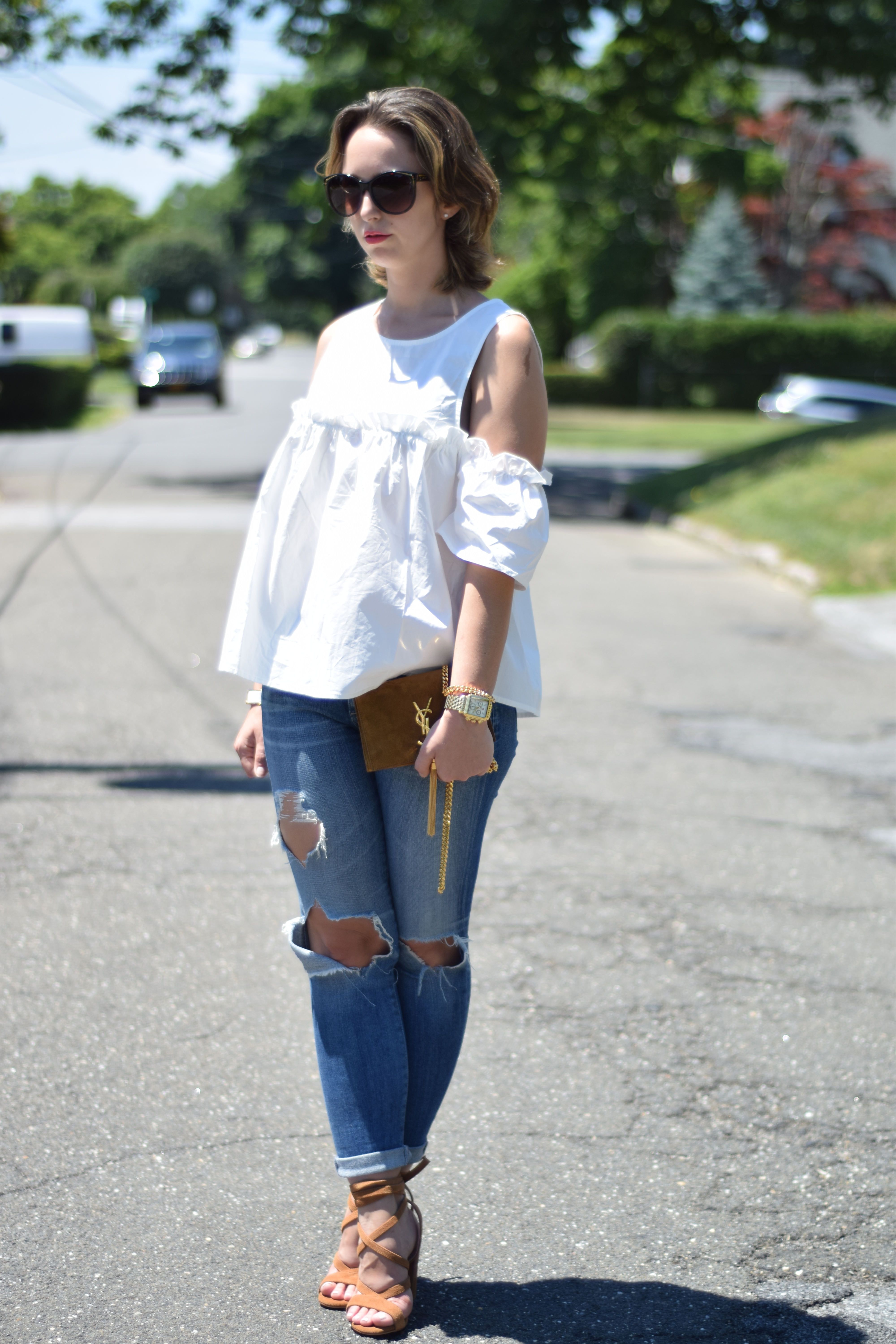 cold shoulder outfit