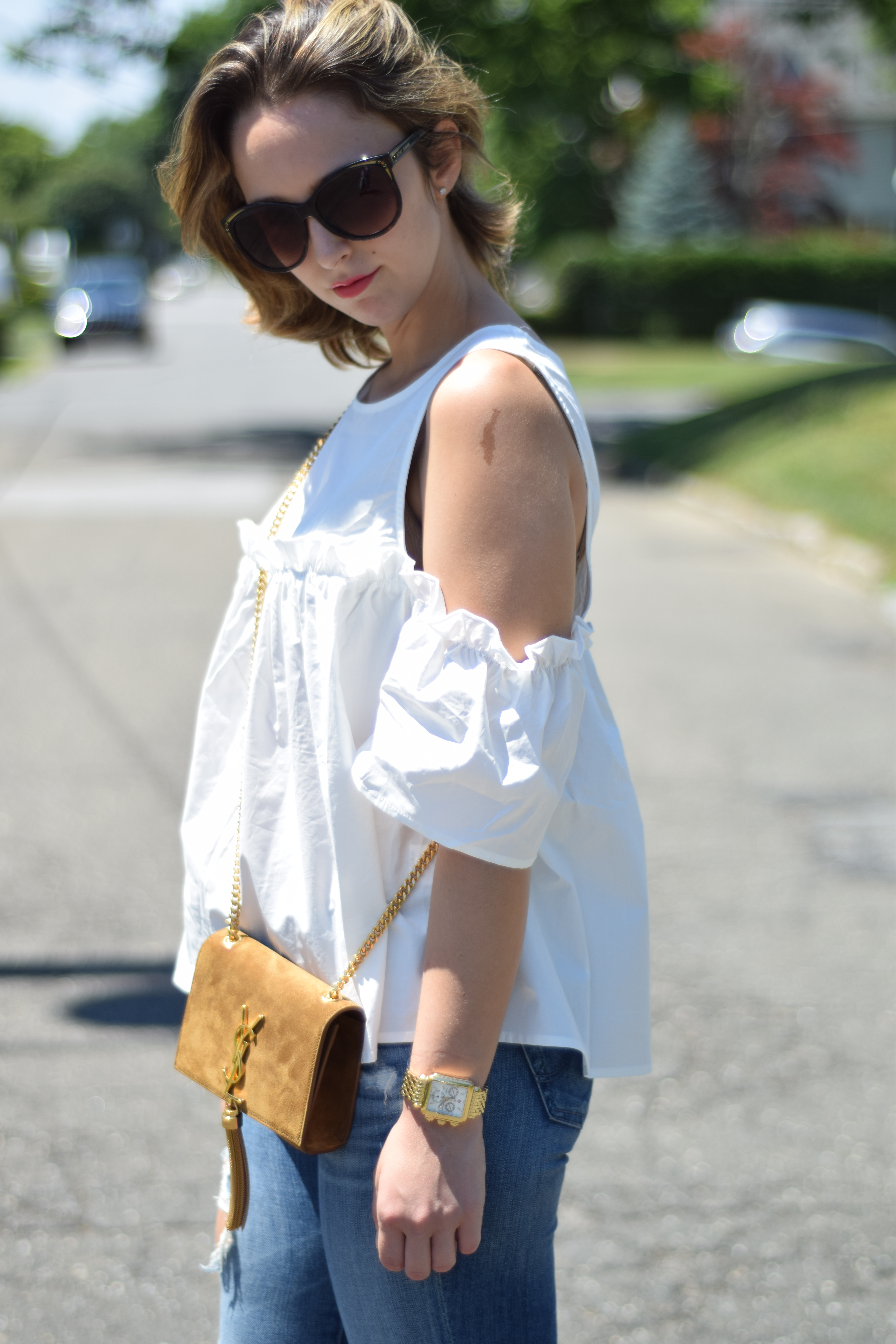 cold shoulder outfit