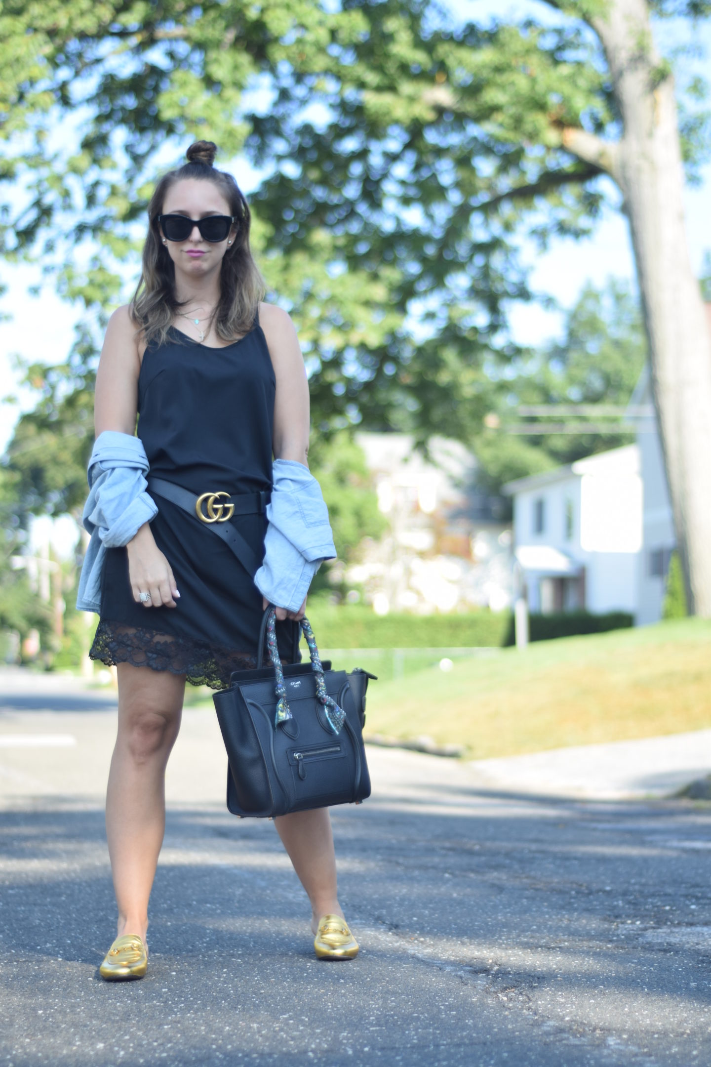 LBD-slip dress-rails-gucci-Celine