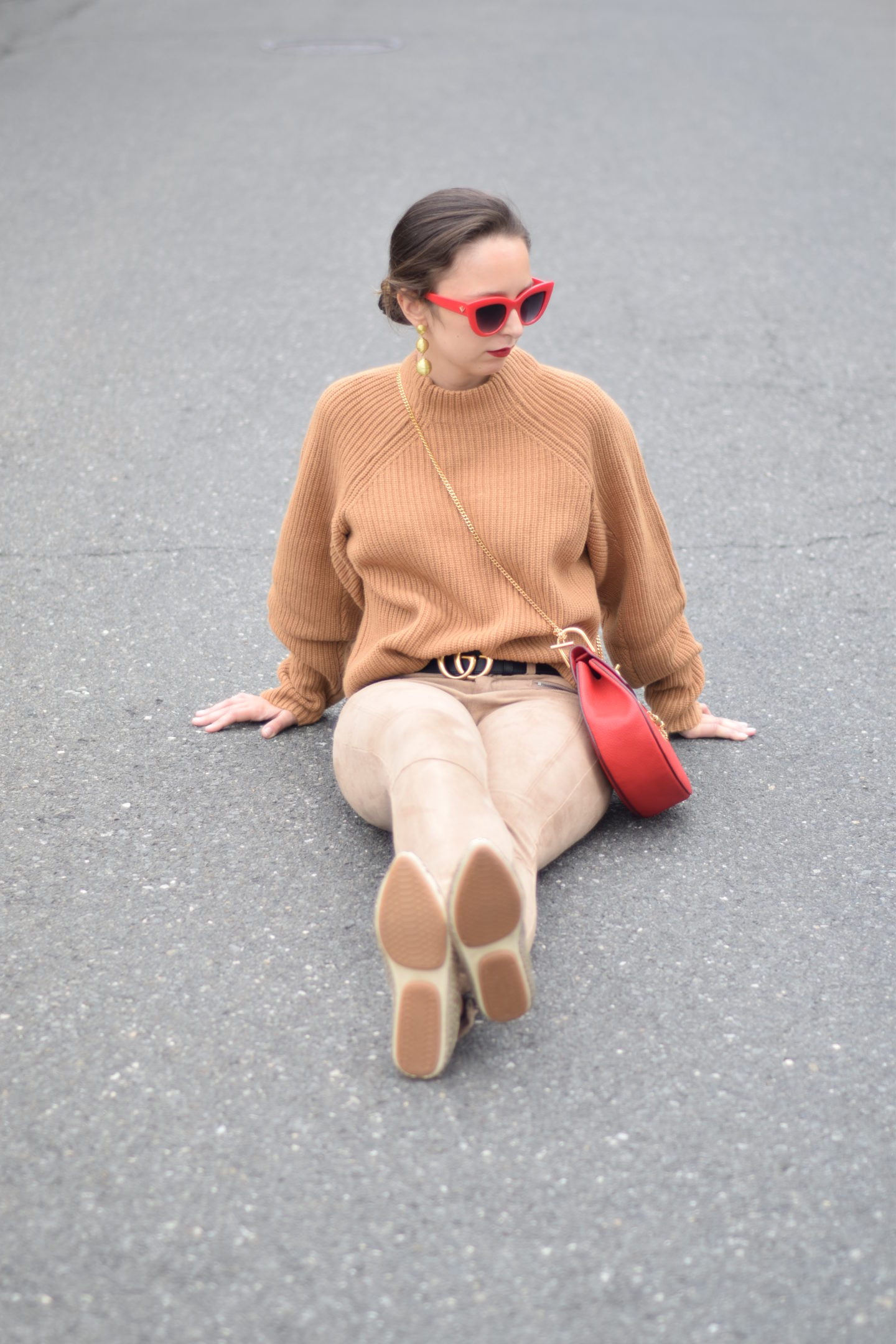 best foot forward-yosi samra-camel outfit-style