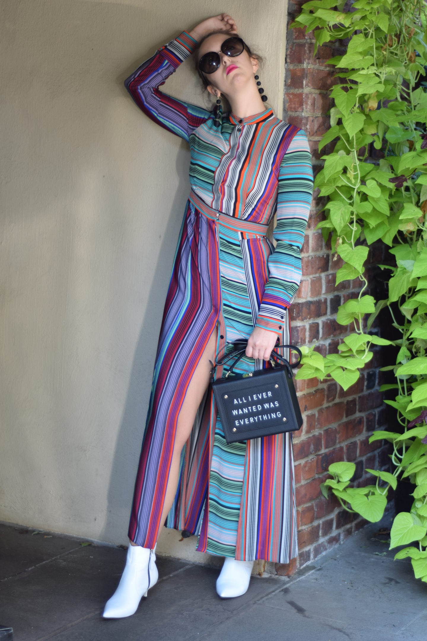 street style-new york-maxi dress-fall style