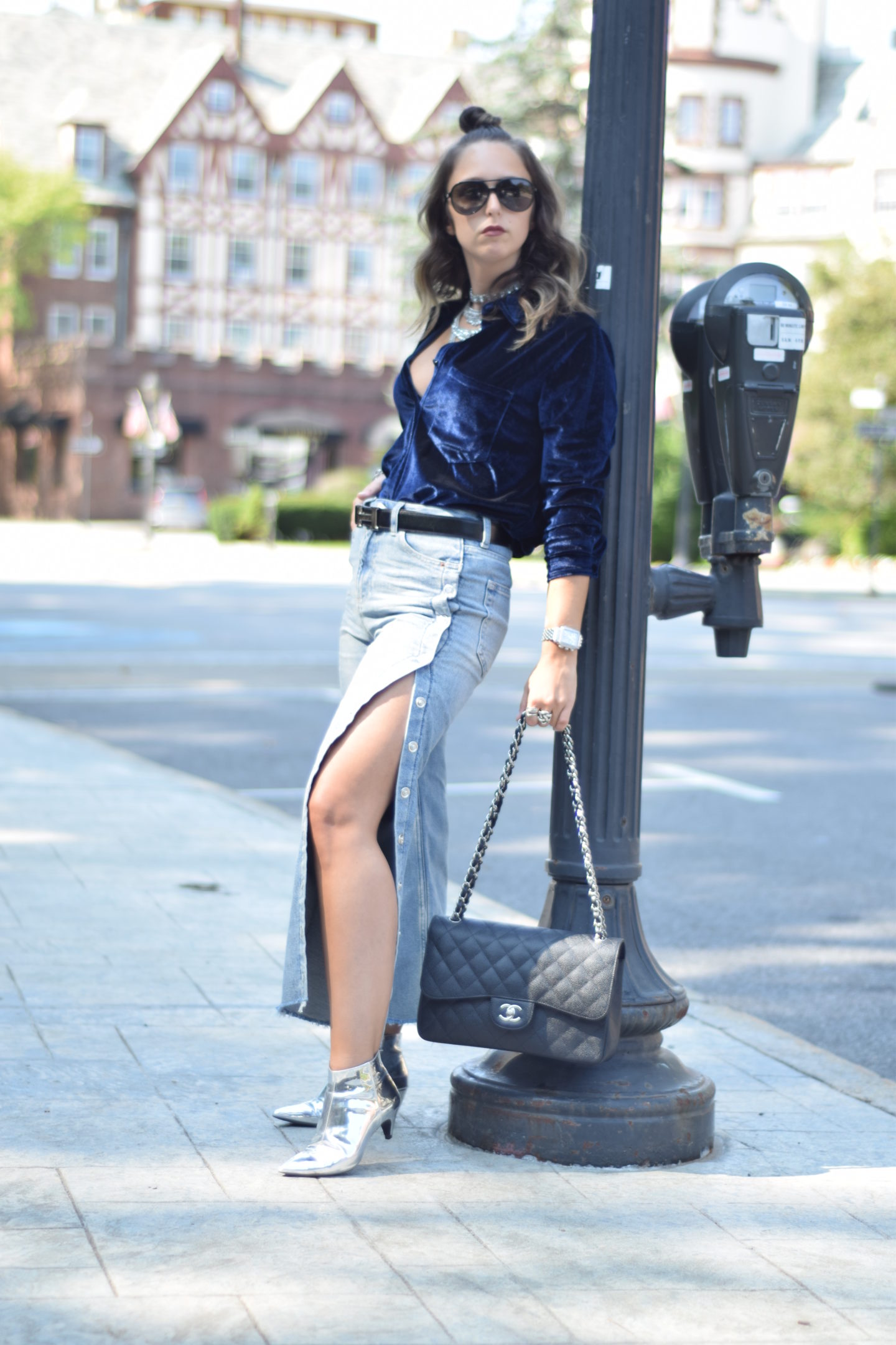 Fashion-Topshop-Street Style-Chanel Bag-Hermes Belt