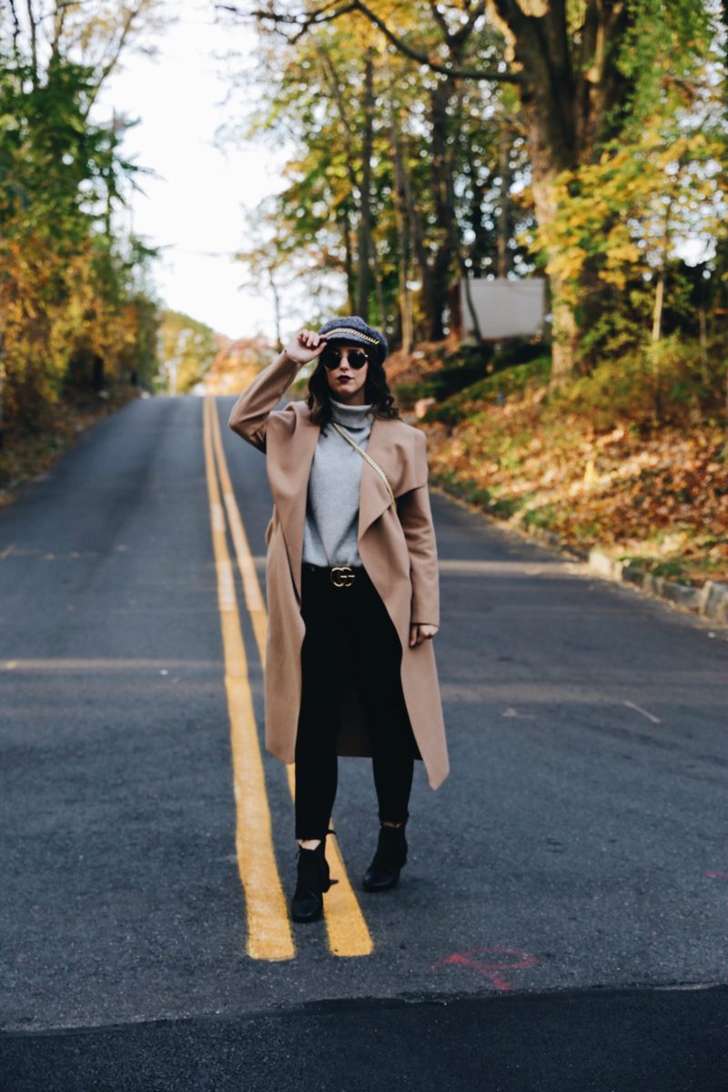fashion-camel coat-street style-outfit-dvf-yosi samra