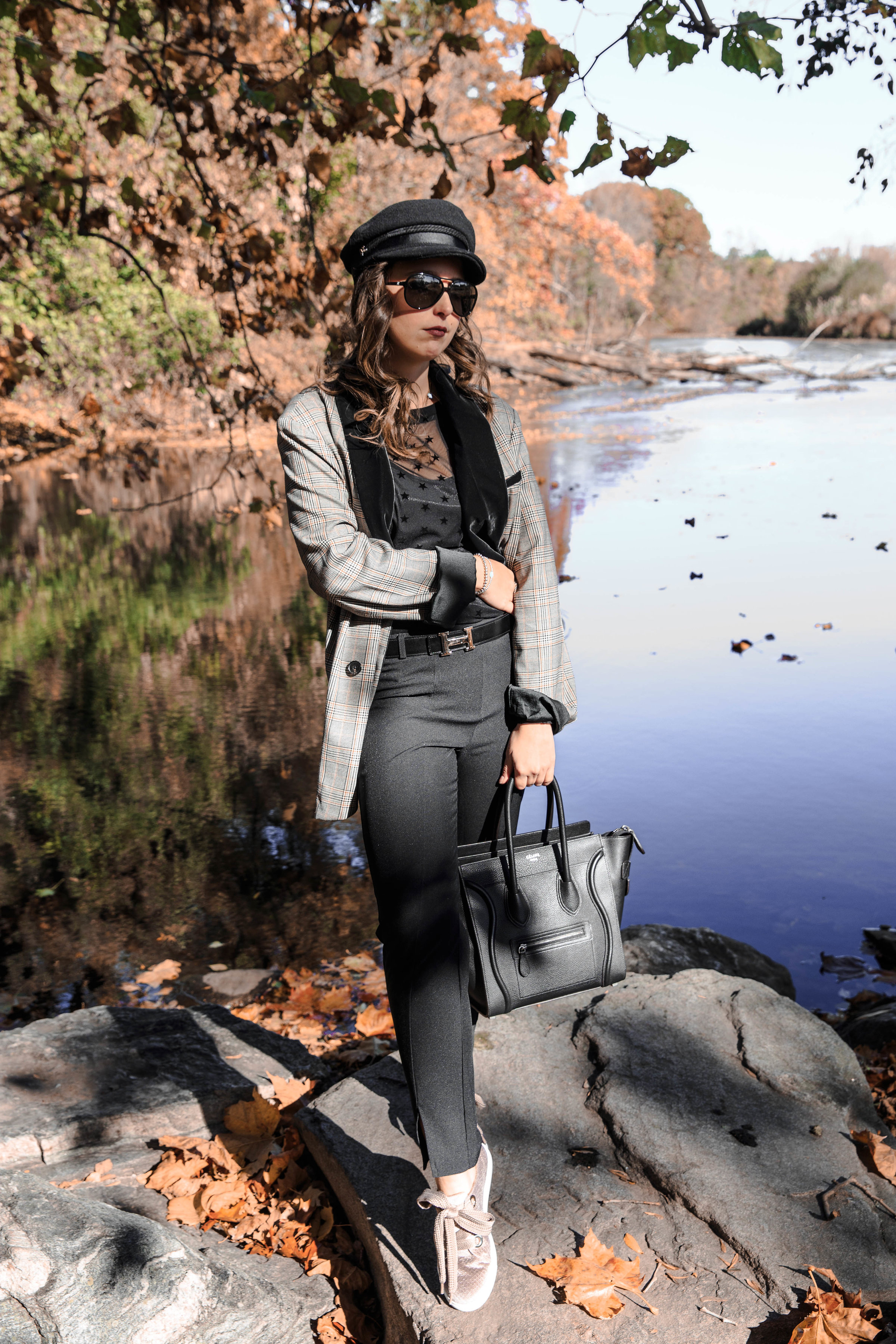 outfit-free people-blazer-asos-yosi samra-fall-style-suburbs-new york-blogger-fashion