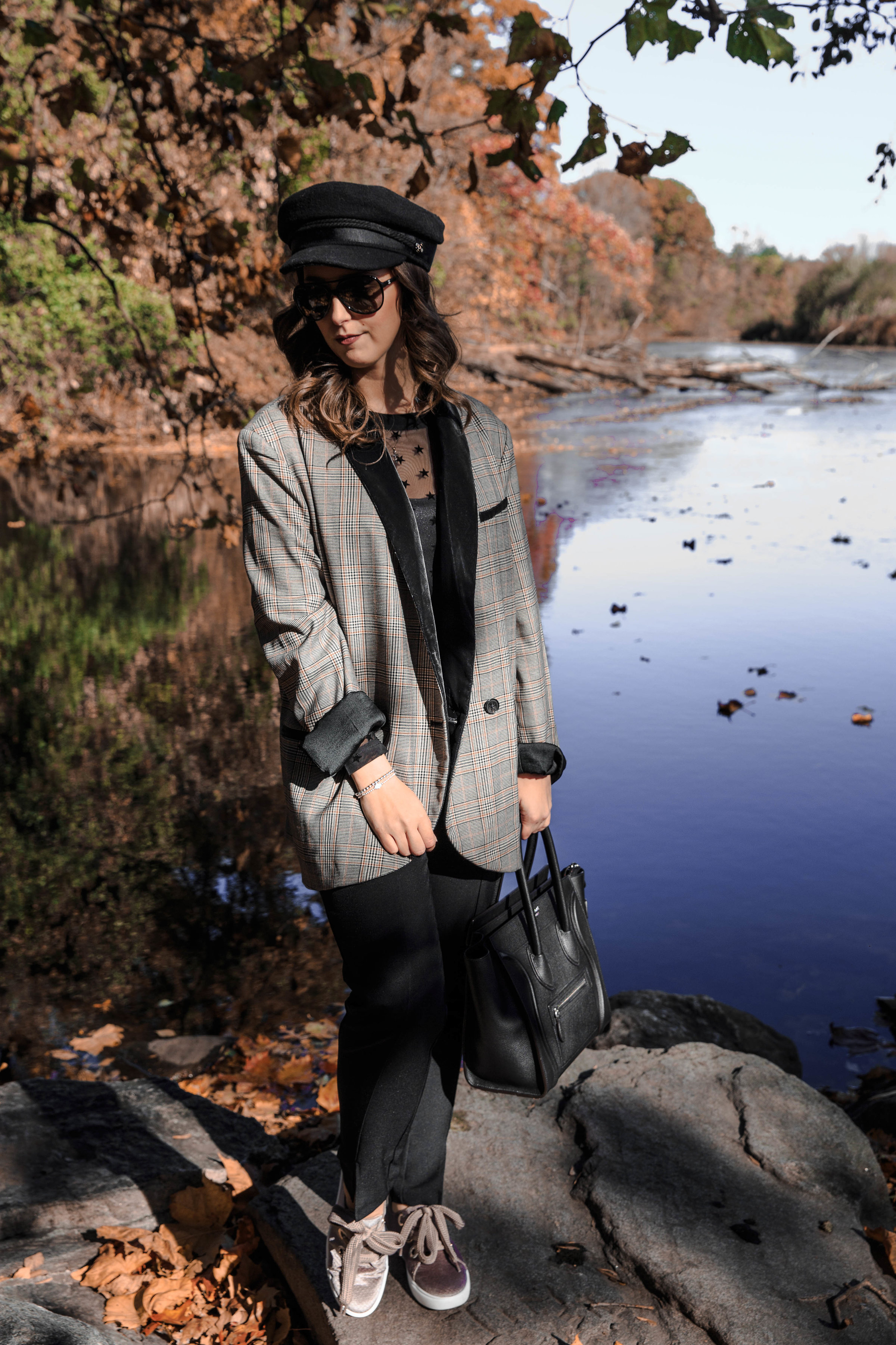 outfit-free people-blazer-asos-yosi samra-fall-style-suburbs-new york-blogger-fashion