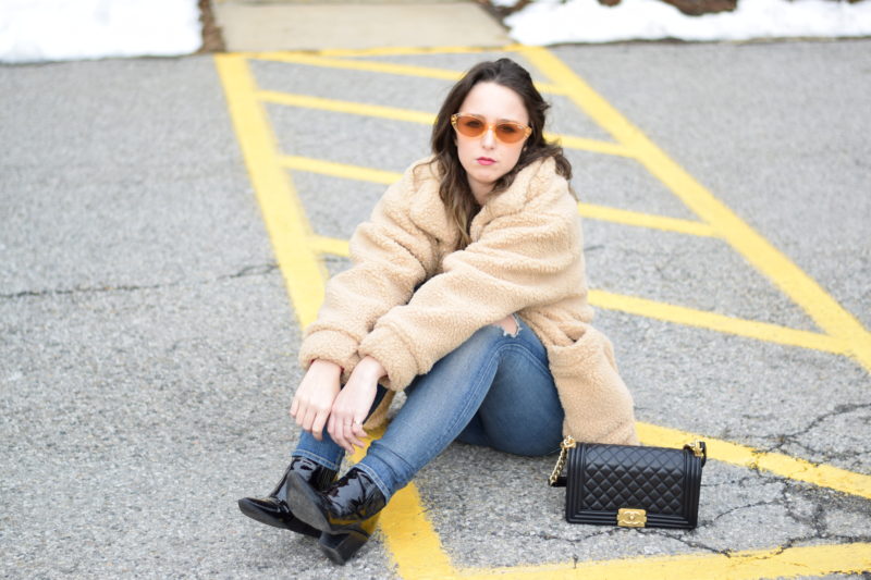 spring trend-rainbow sweater-chanel boy bag-quay-street style-fashion-westchester blogger