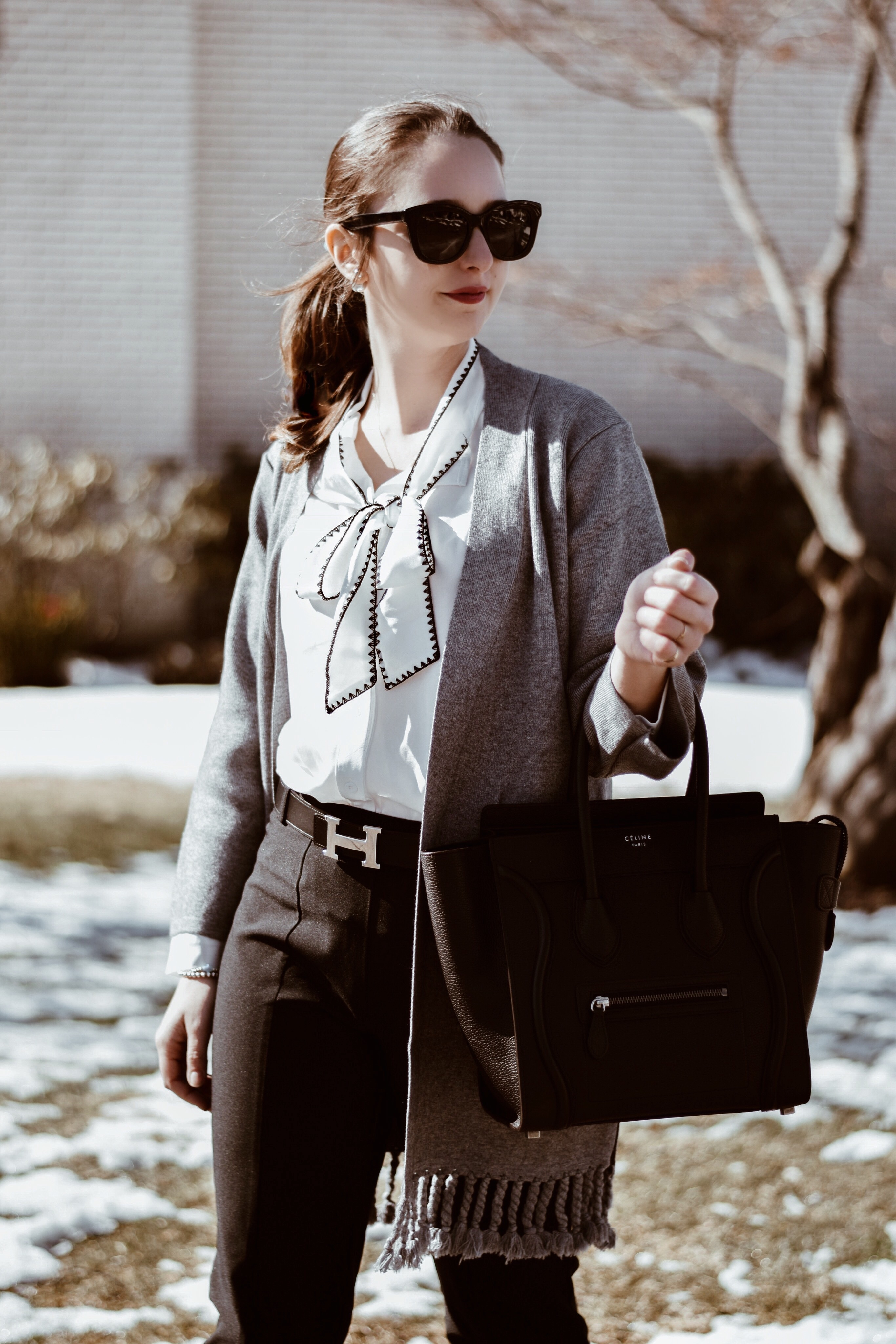 outfits for the office-chic wish-yosi samra-celine-street style-westchester-outfit-blogger
