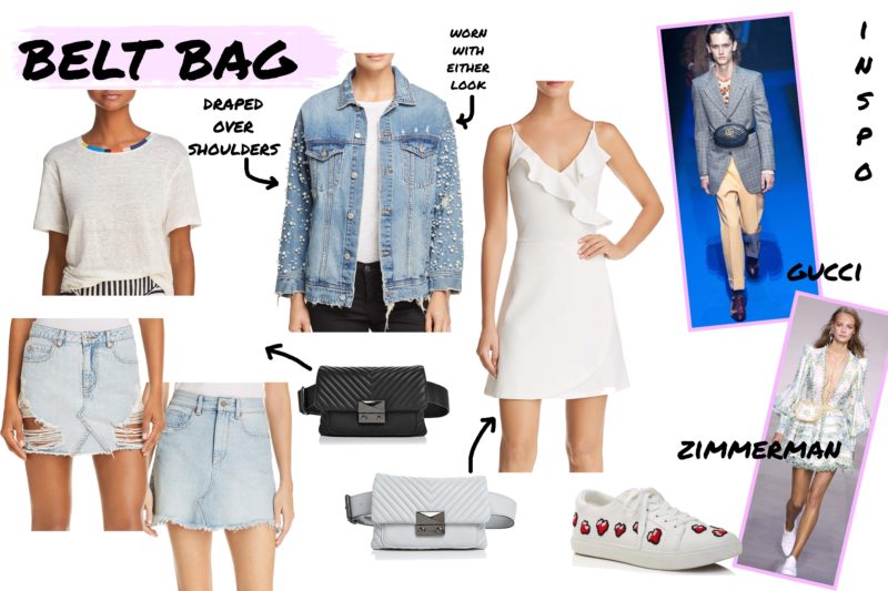 Bloomingdales Hot Fashion Show-belt bag-spring trends-mood board-style-shop the post