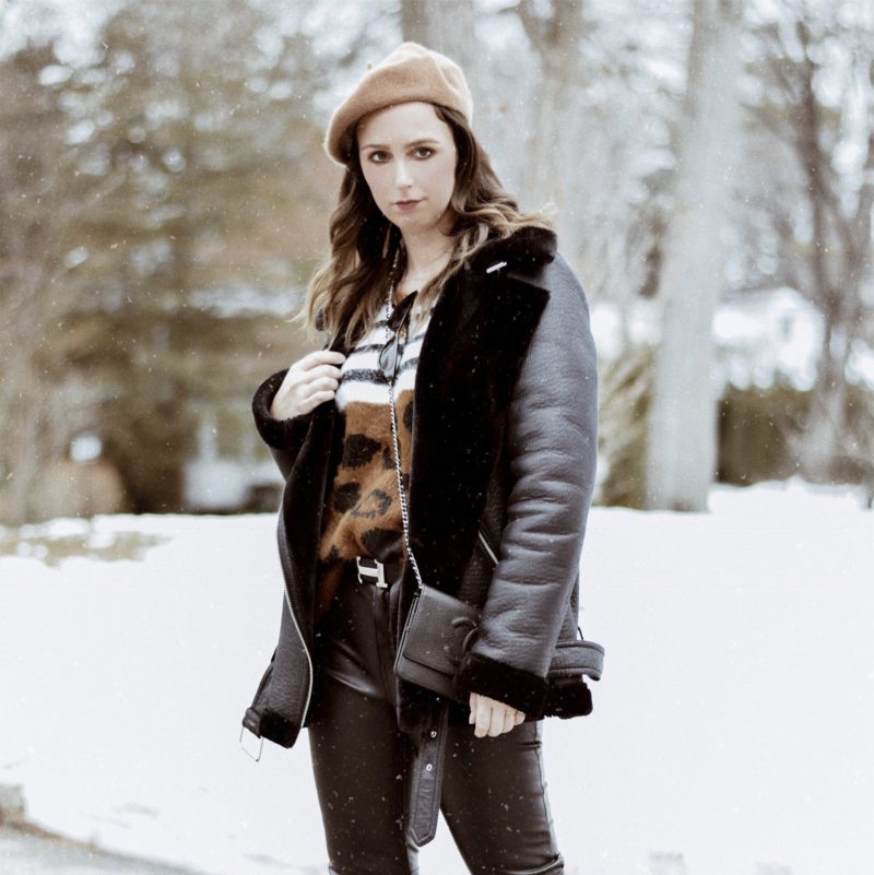 new years goals-recap-leopard-sweater-sock booties-style-outfit-ny-blogger