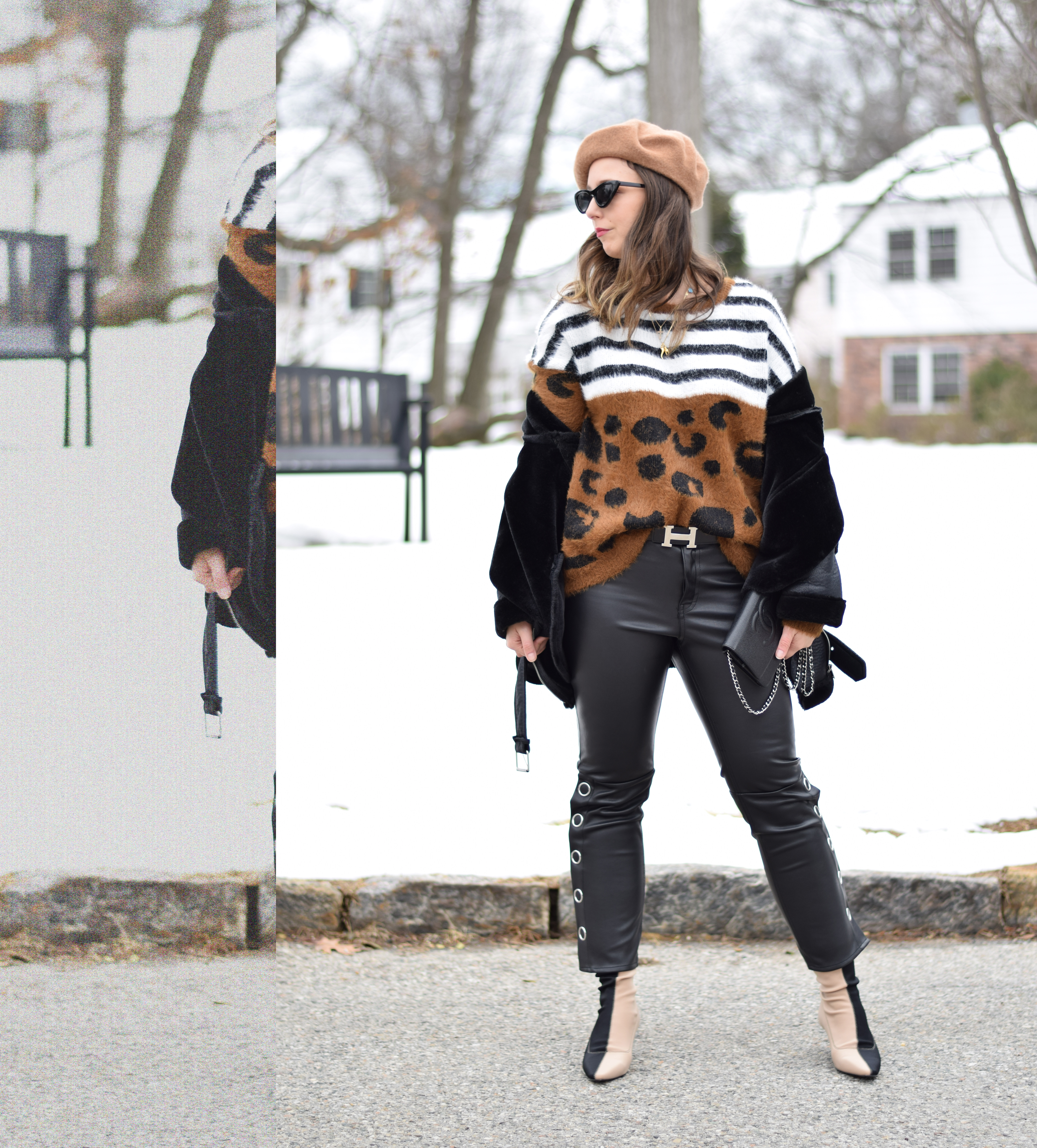 new years goals recap-leopard-sweater-sock booties-style-outfit-ny-blogger