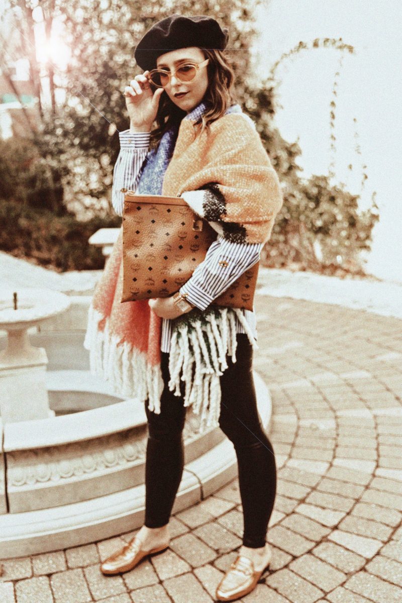 styling tips-spring cleaning-wardrobe cleaning-mcm clutch-blogger-westchester county-style-fashion-gucci slides
