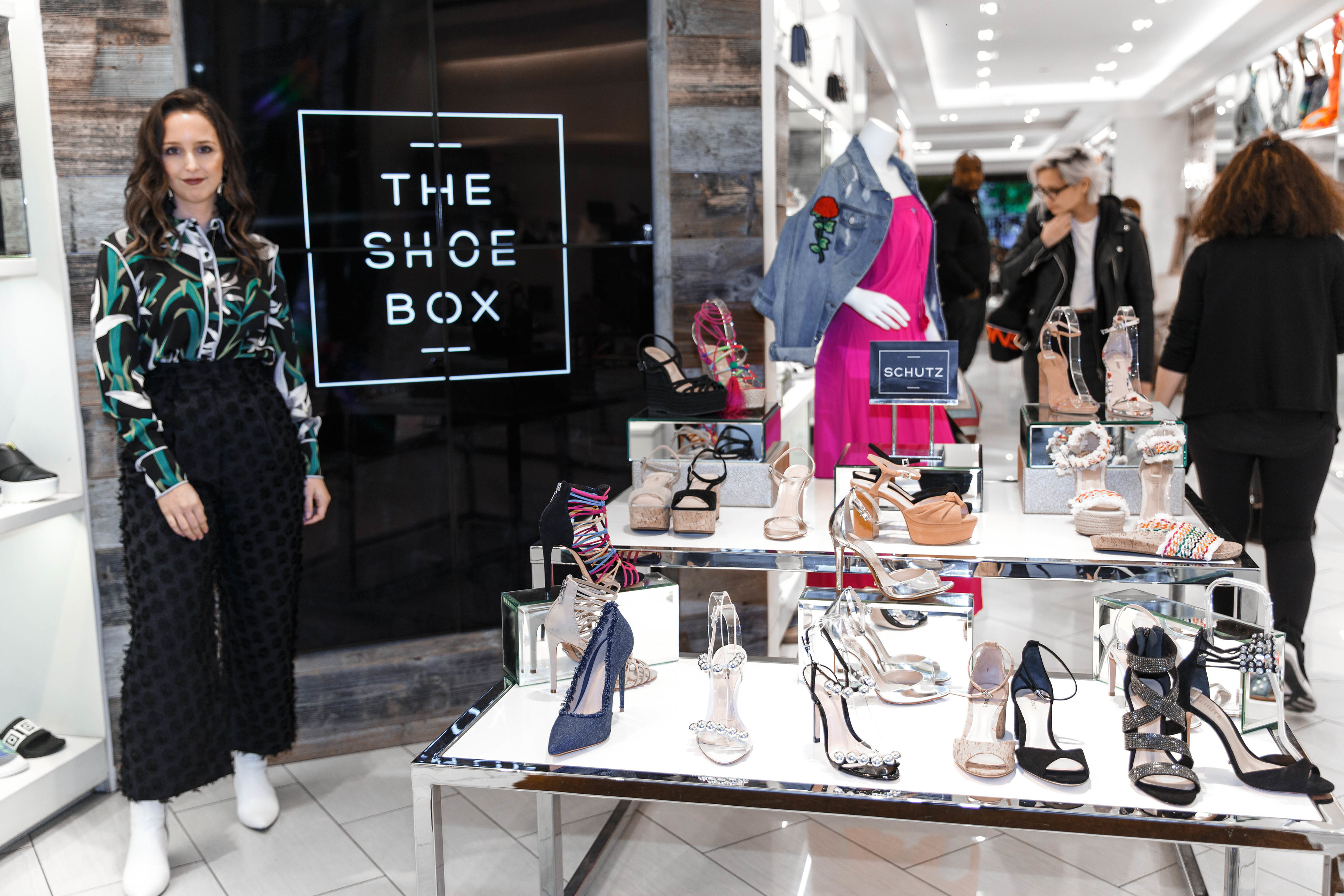 Shoebox NYC Event Simply by Simone-Hosting The Shoe Box Flatiron Schutz Launch-Blogger-Style-Collage