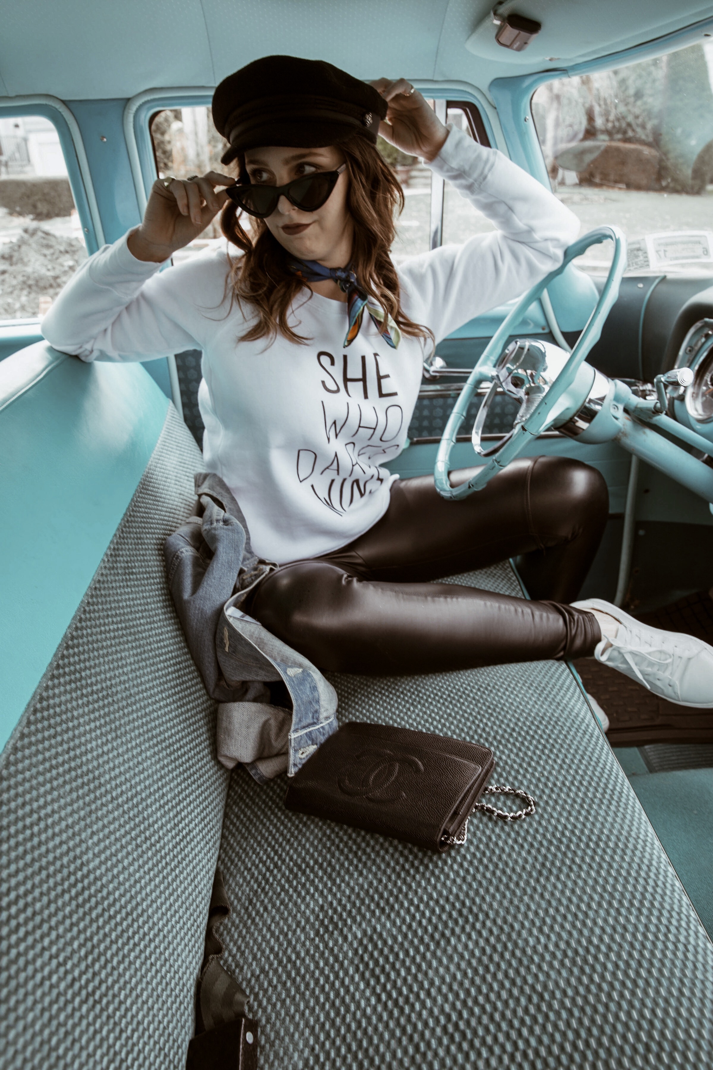 fashion-outfit-style-lysse-chanel-vintage-car-inspiration