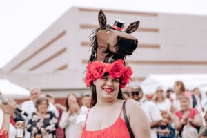 Kentucky Derby Hat Contest-Empire City Casino-Close Up--Contestants-Westchester County-Blogger-Fashion-Empire City Casino