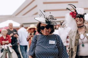 Kentucky Derby Hat Contest-Empire City Casino-Close Up--Contestants-Westchester County-Blogger-Fashion-Empire City Casino