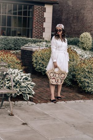 outfit-vintage style-little white dress-summer style-westchester county-blogger