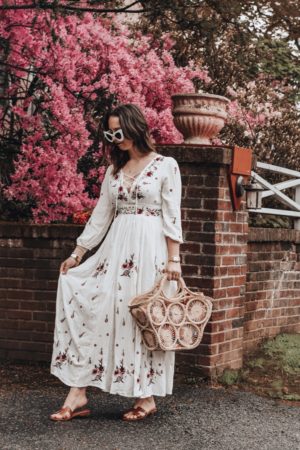 straw bag-summer style-inspiration-outfit-hermes sandals-blogger