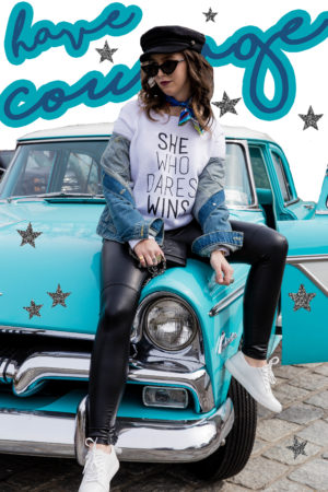 My Favorite Way To Make Decisions Featuring Love, Leeann-courage-dare-sweater-spring-blogger