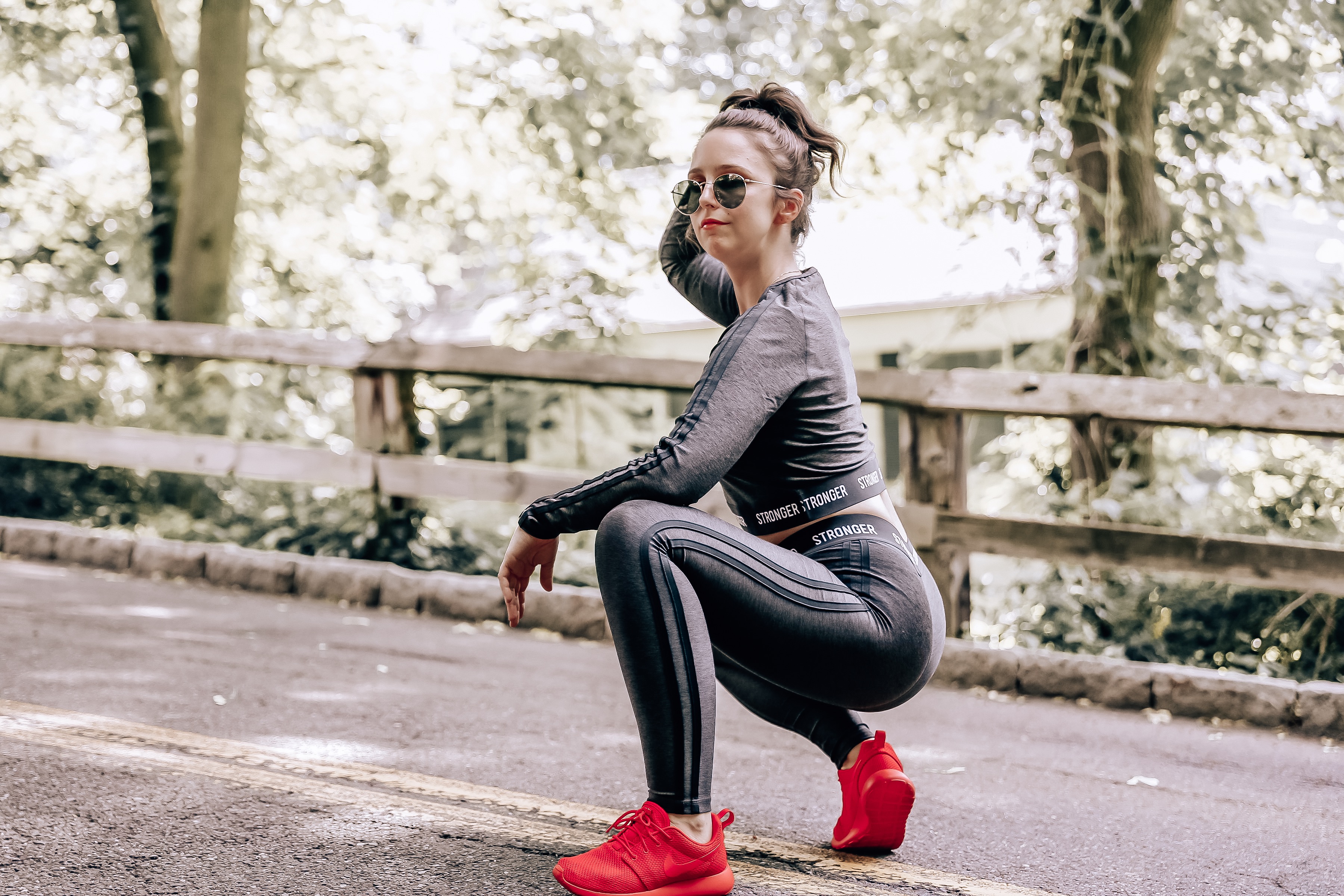 Workout Tips-Stronger Workout Clothes-Throwback Set-Nike-Lifestyle-Blogger-Westchester-Rayban