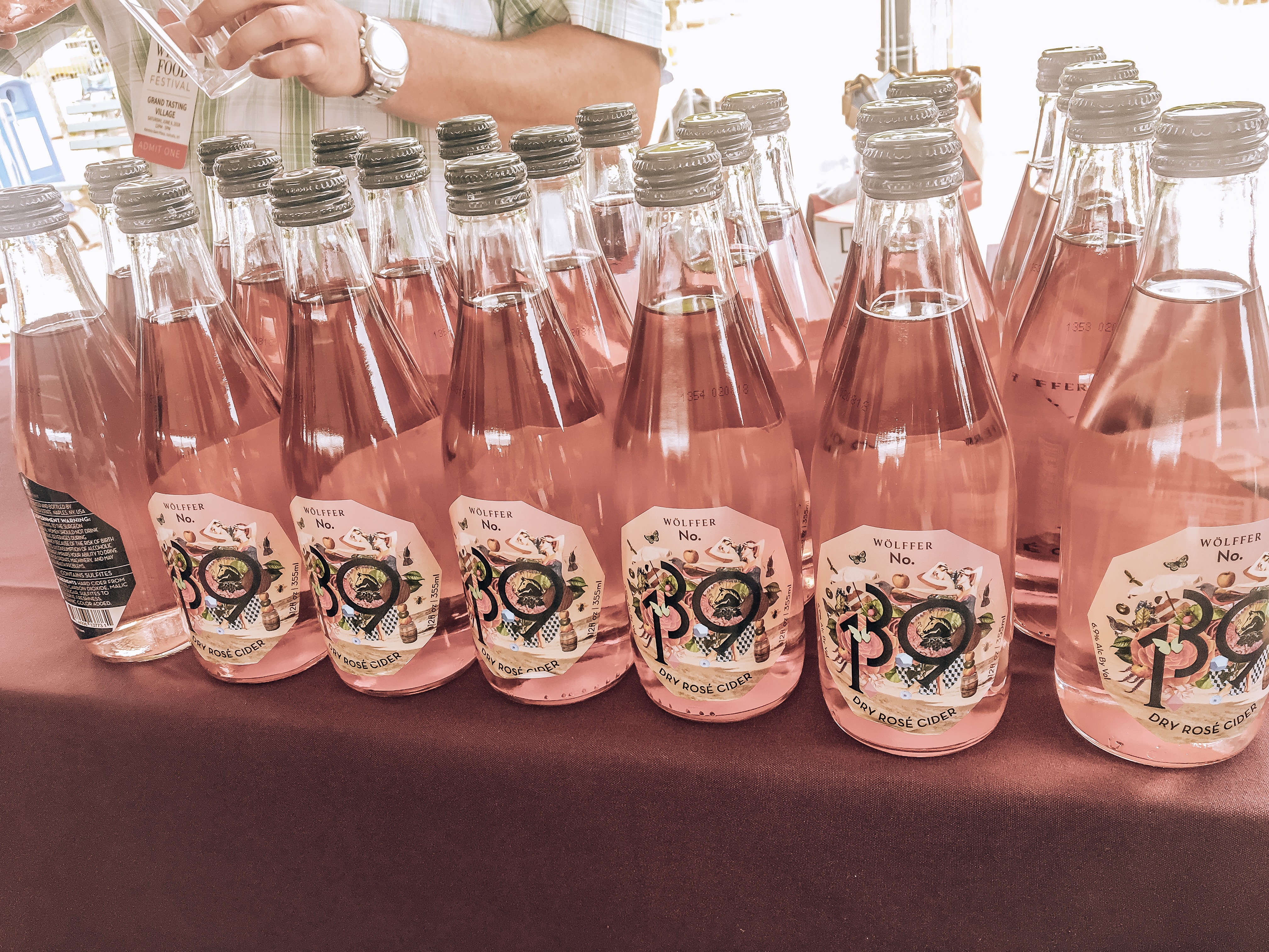 Woffler Dry Rosè Cider-Westchester Food and Wine Festival-Lifestyle-Blogger-Reviews