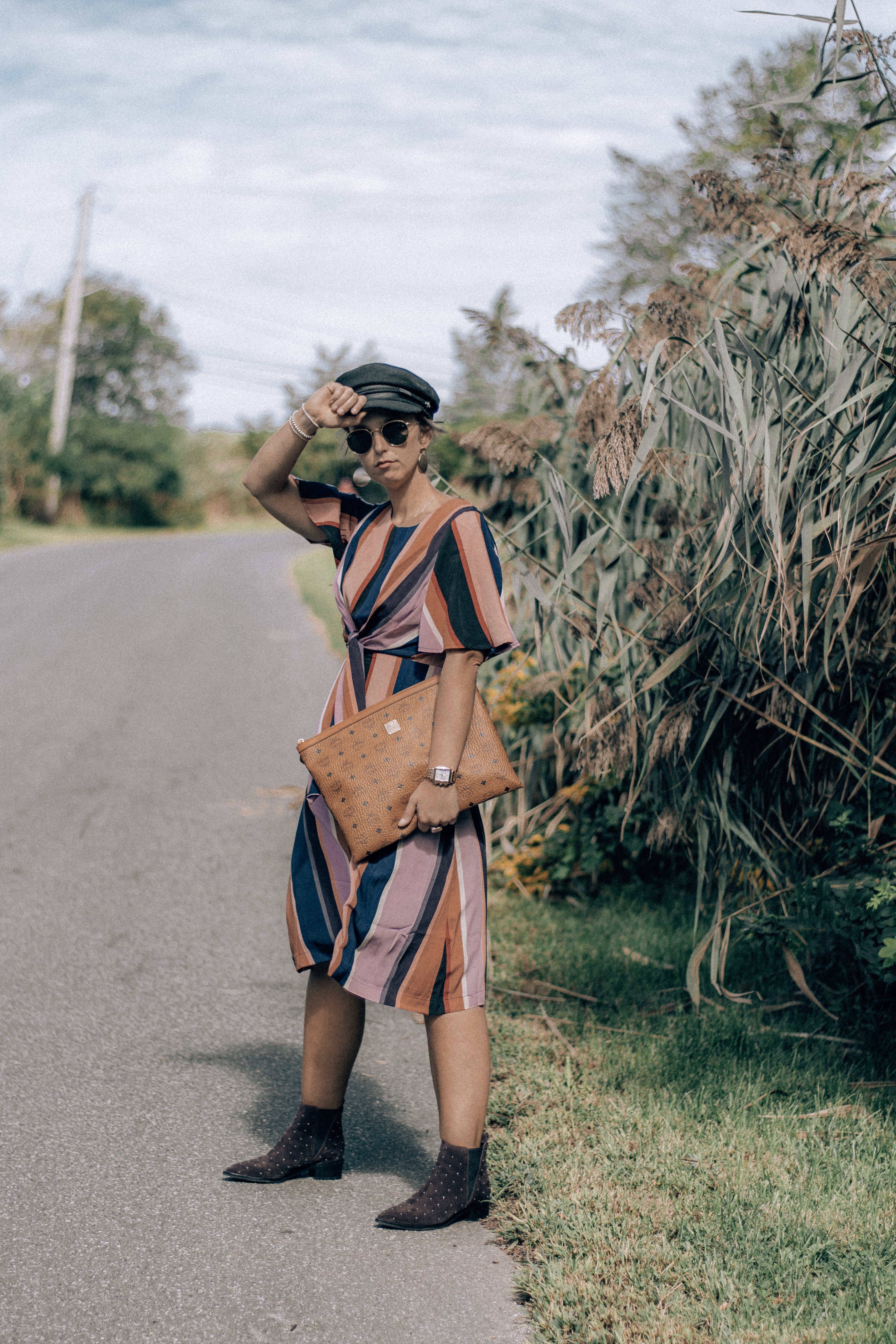 Simply by Simone-Long Island-North Fork-Style-Blogger-Marc Fisher-Lulus-Striped Dress