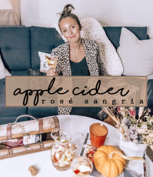 Apple Cider Rosé Sangria-Fall Cocktail-Simply by Simone-Harrison Wine Vault-Cocktail Recipe