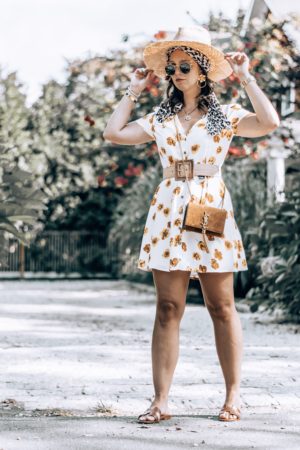 2018 New Years Goals September Check In-Floarl Dress-Blommingdales-YSL-blogger-Style