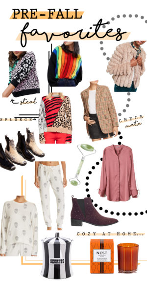 Favorite Fall Items-2018 Pre Fall Favorites-Blogger-Shopping-Fashion-home-Bloomingdales-Free People-PJ salvage-Jade Roller-Nest Candle-Pumpkin Spice