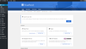 Blogging Tips How YOU Can Start Your Blog Today-Bluehost-Self host-Blogger-Simply by Simone-Step 5-Wordpress dashboard