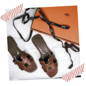 Designer Items Reviewed-Chanel Bag-Fashion-Hermes Oran Sandals-Accessories-Blogger-Tips-Desginer-Summer Style #sandals #summer #hermes #oransandals #designer
