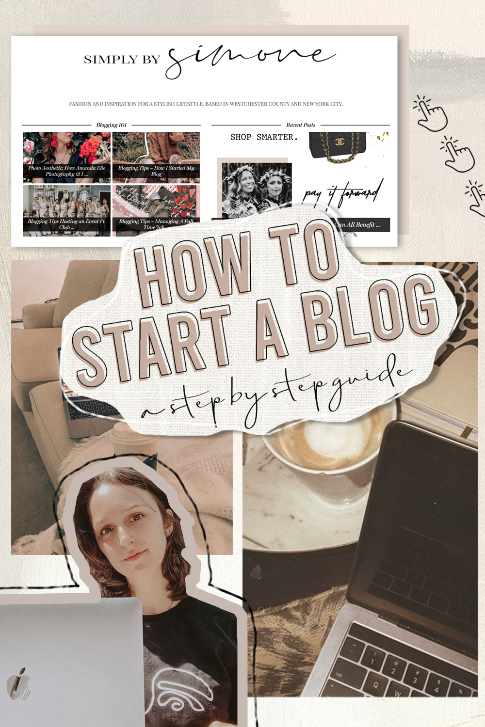 Blogging Tips How YOU Can Start Your Blog Today-Bluehost-Self host-Blogger-Simply by Simone-Wordpress-Fashion Blogger-Website-Tips #bloggingtips #blogger #howto #bloggertips Westchester County Simply by Simone Simone Piliero #website