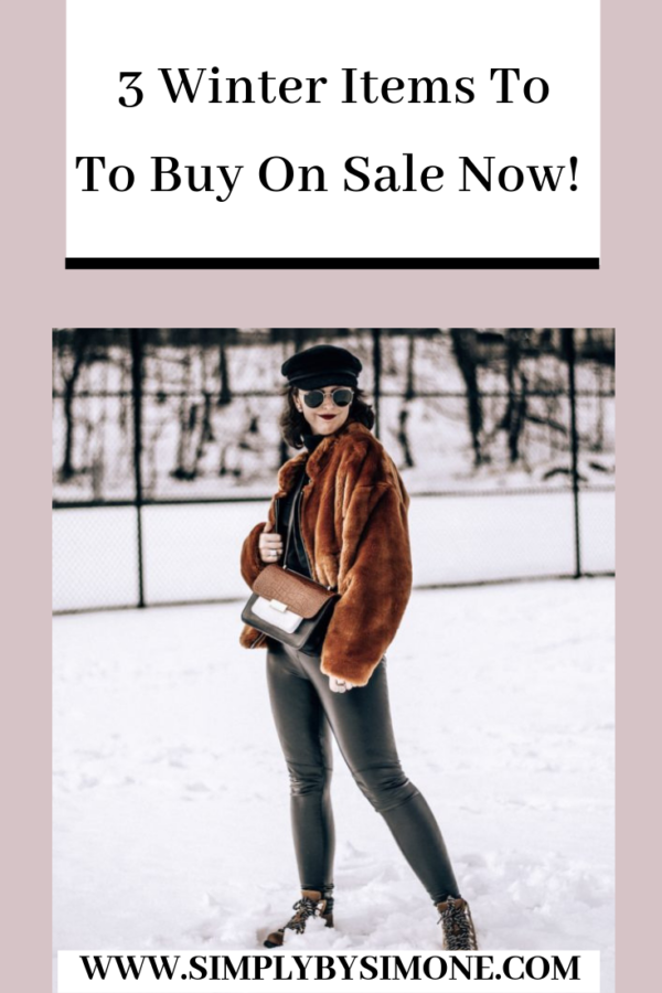 3 Winter Items To Buy On Sale Now - Simply by Simone
