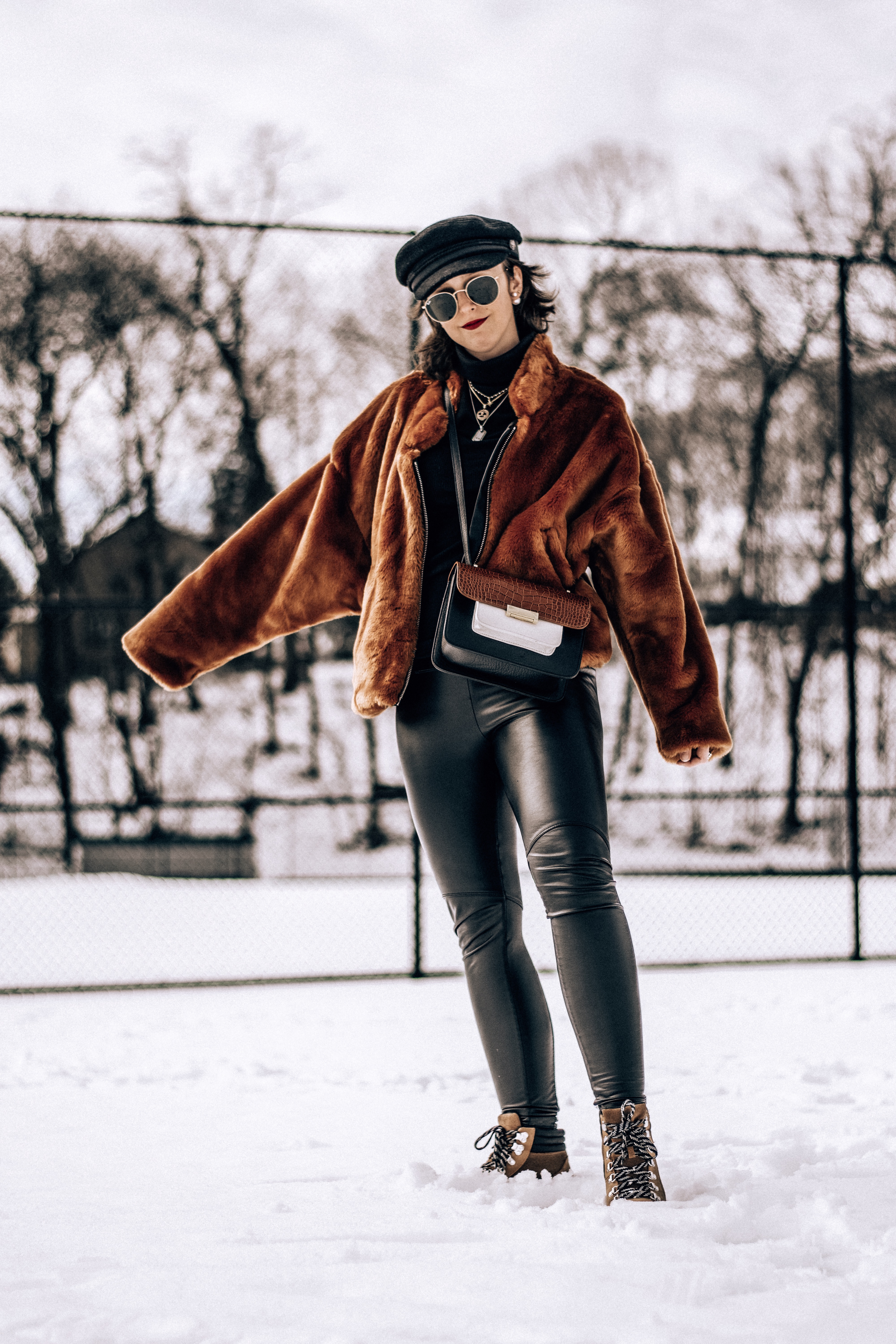 3 Winter Items To Buy On Sale Now-Faux Fur-Leather Leggings-Turtleneck-Snow #winterstyle #winterfashion #winter #fashion #style #outfit #snow #westchester #blogger
