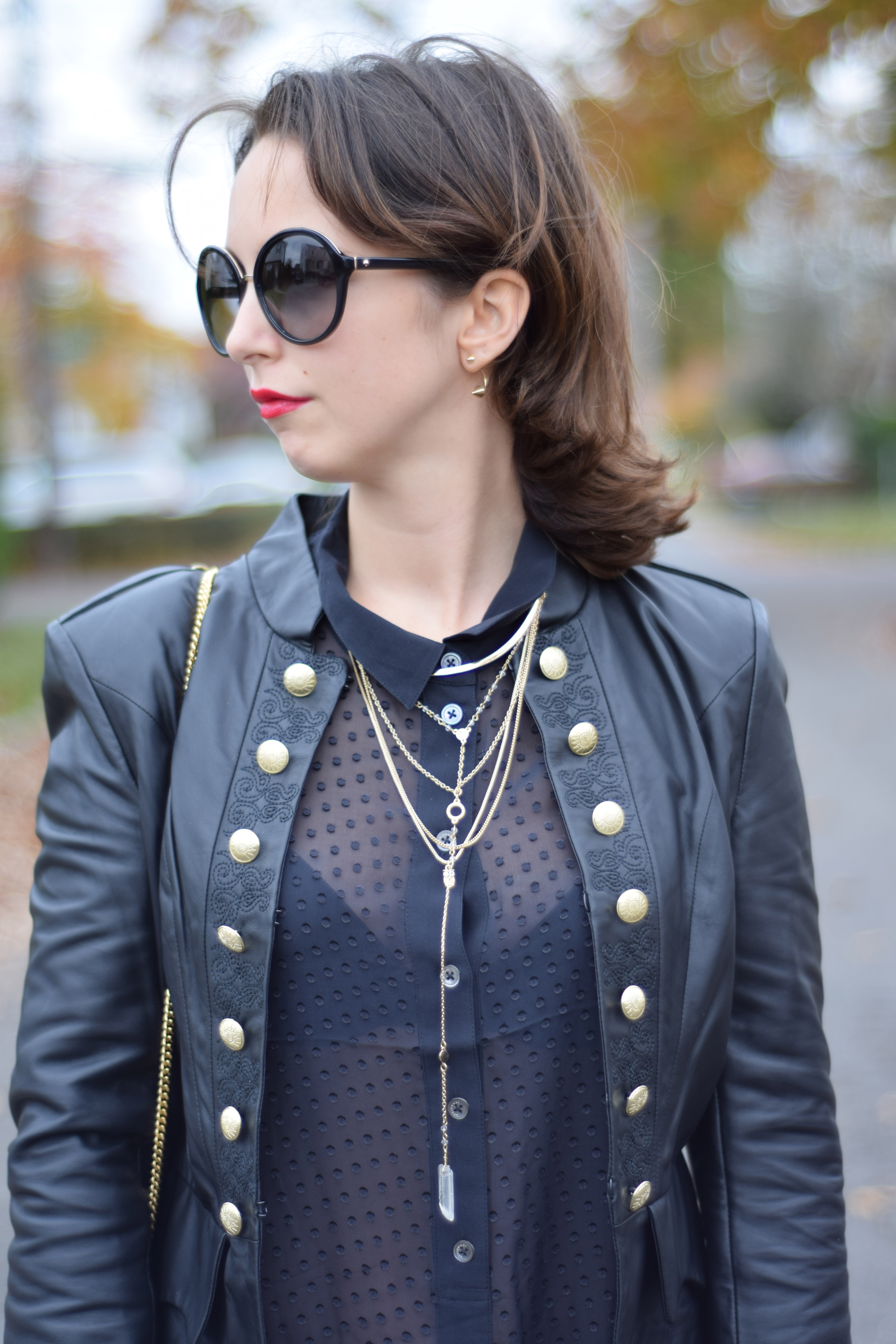 Forever Chic Feat. Lydell NYC Jewelry-Accessories-Leather Jacket-Blogger-Style-Westchester
