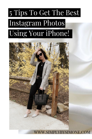 5 Tips For Capturing The Best Instagram Photos Using Your iPhone-Outfit-Style-Inspo-Westchester-Photography-Blazer #fashion #outfit #bloggerstyle #springstyle #photography #iphone #lightroom #oldceline #bloggingtips #photographytips 