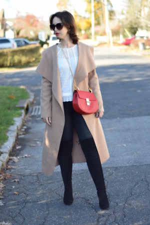 Leather & Lace - A Favorite Timeless Combo- Westchester-Outfit-Style-Street Style #blogger #fashion #style