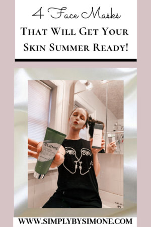 4 Face Masks That Will Get Your Skin Summer Ready-Elemis-Clinique-Bare Minerals-Skincare-Beauty-Blaq-Review #skincare #beauty #facemasks #beautyblogger #lifestyleblogger #summerready #summerskin #bestskincarre 