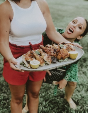 Wood Fire Food: A Top-Notch Connecting Opportunity In Westchester - Simply by Simone - Ms. Westchester - Simone Piliero - Westchester County - Pop Up Dinner - Event - Summer #dinner #food #summerstyle #dress #leopard #summeroutfit #westchester #newyork #summer #dining #tablescape #chanel
