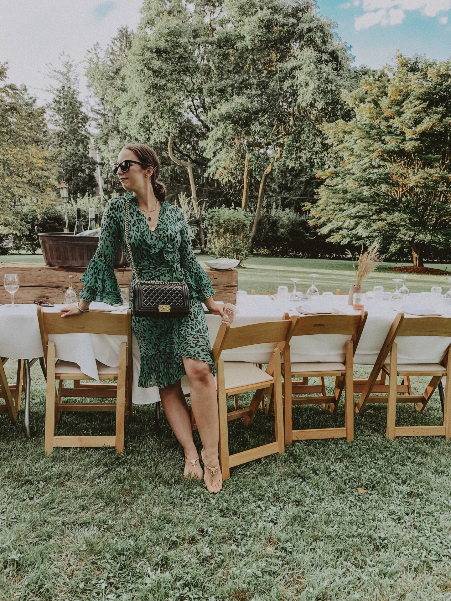 Wood Fire Food: A Top-Notch Connecting Opportunity In Westchester - Simply by Simone - Simone Piliero - Westchester County - Pop Up Dinner - Event - Summer #dinner #food #summerstyle #dress #leopard #summeroutfit #westchester #newyork #summer #dining #tablescape #chanel