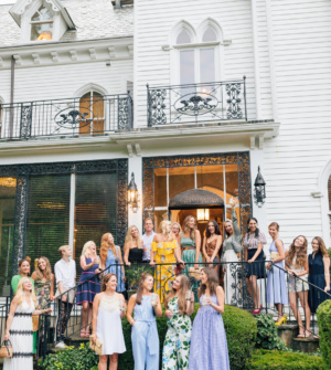 A Summer Soirée With My Favorite Connecticut Bloggers #summer #fashion #style #bloggers #bffs #connecticut #westchester #diorbag #outfitinspiration #groupshot