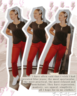Bloomingdale's White Plains Denim Days Sale - Why To Shop In-Store #bloomigndales #fall #fallfashion #fallstyle #falloutfit #denin #jeans #designersale #designnerdenim #jbrand #7forallmankind #frame #jbrand #fashion #outfit #style #shopping #sale #photoshop #collage